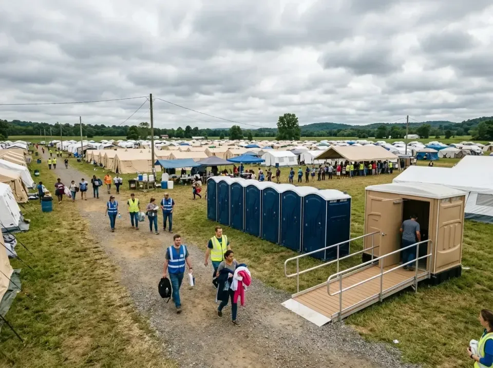 disaster-relief-camp-restrooms-010 — frequently asked questions, Dumpster & Portable Bathrooms Rental in Gunter, TX